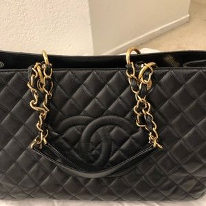 Chanel Caviar Shopping Tote
